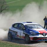 Führender im ADAC Rallye Masters: Carsten Mohe im Renault Clio R3T